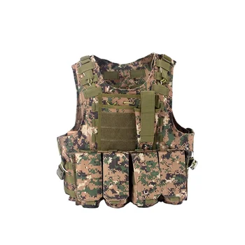 Factory Wholesale Combat Police Swat Military Tactico Militar Chaleco Antibalas Tactical Vest Army Camouflage SABADO Vest
