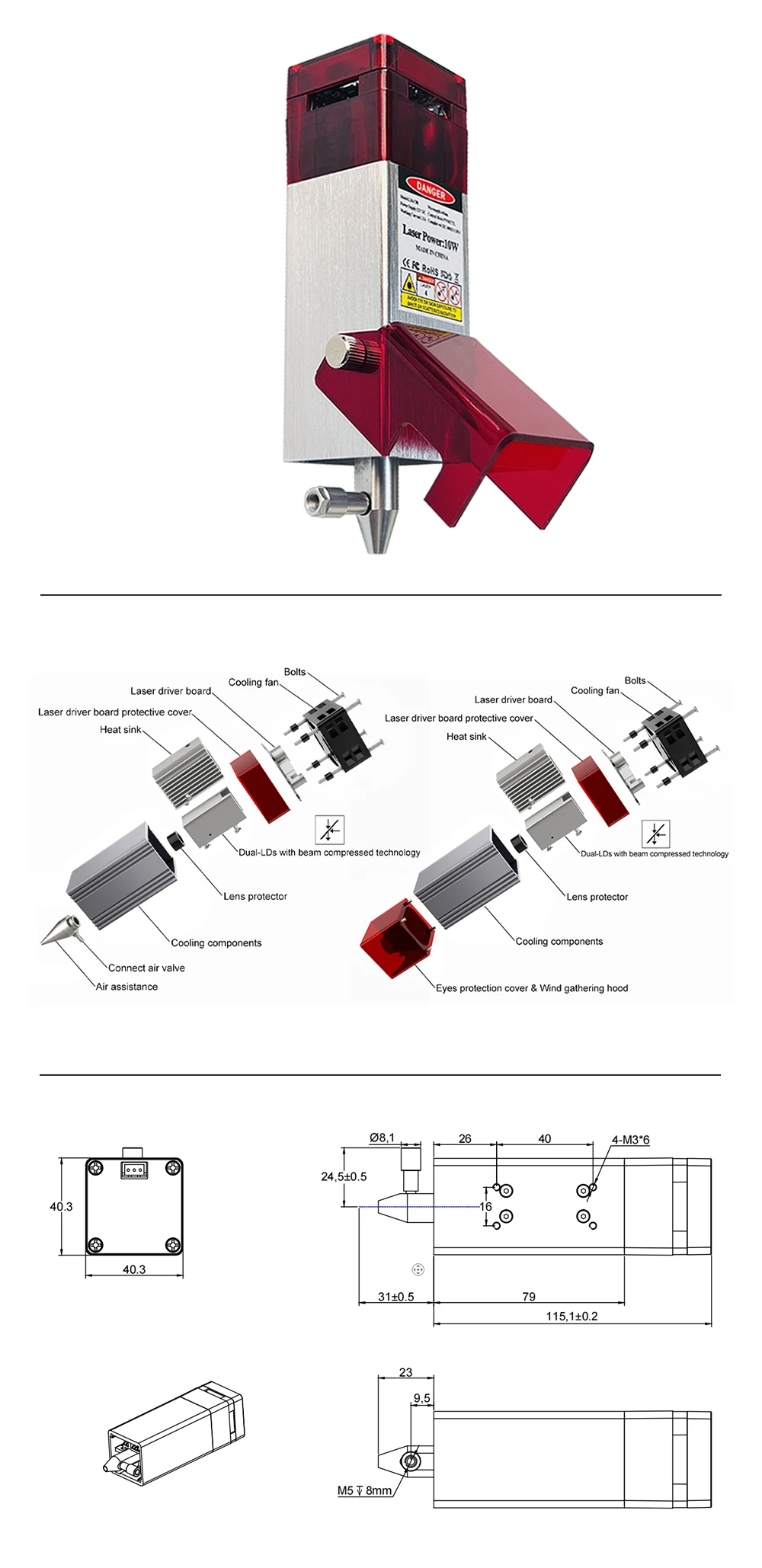 Lee CustomAmplifier V-808 【美品】 Lee Custom Amplifier V-808【現物写真】【#63】 リー・カスタム