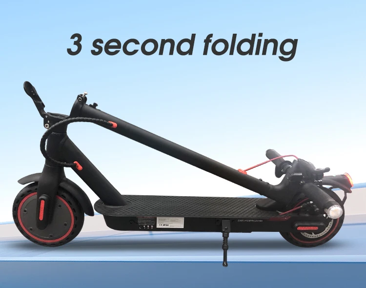 China Factory Shipping Lightweight Folding Adult Electric Scooter E9pro With Turn signal and APP