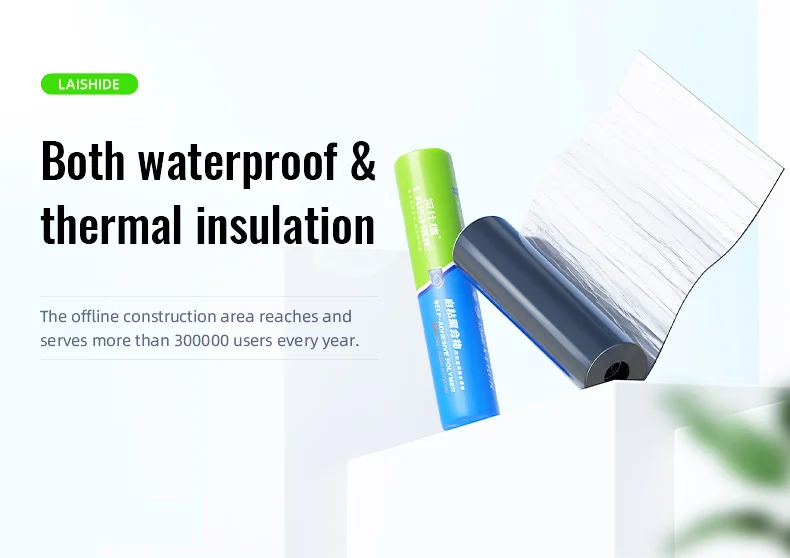 Visual Reference: Eco Friendly Blue Waterproof Membrane For Metal Sheet Roof