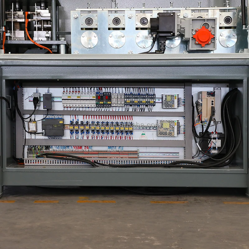 SF3202 Packing Machinery Automatic Nailless Wood Plywood Box Single Steel Strip Machine Price