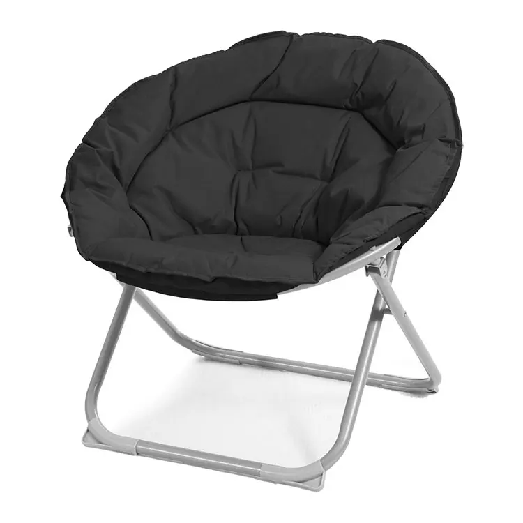 
 Круглый Сверхлегкий складной туристический портативный тканевый сменный стул moon chair для взрослых  