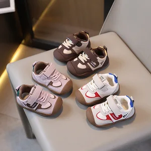 Spring Autumn Soft Sole Non-slip Mesh Breathable Casual Baby Cute Boys and Girls Sport Toddler Walking Shoes Sneakers