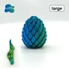 Large - Laser Blue Green