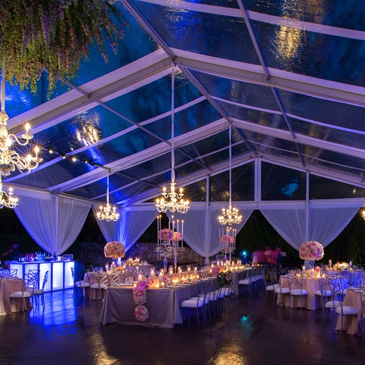 GUANGZHOU Factory Price Catering Tent Outdoor Wedding Marquee Small Event Exhibition Tent Aluminum Frame Trade Show Tent