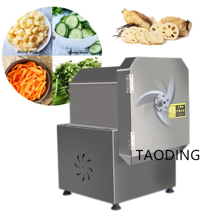 Stainless Steel Vegetable Cutter Onion Dicer Machine Cucumber Commercial  Potato Slicer Machine Vegetable Cube Cutting Machine - China Vegetable  Dicing Machine, Potato Chips Cutter