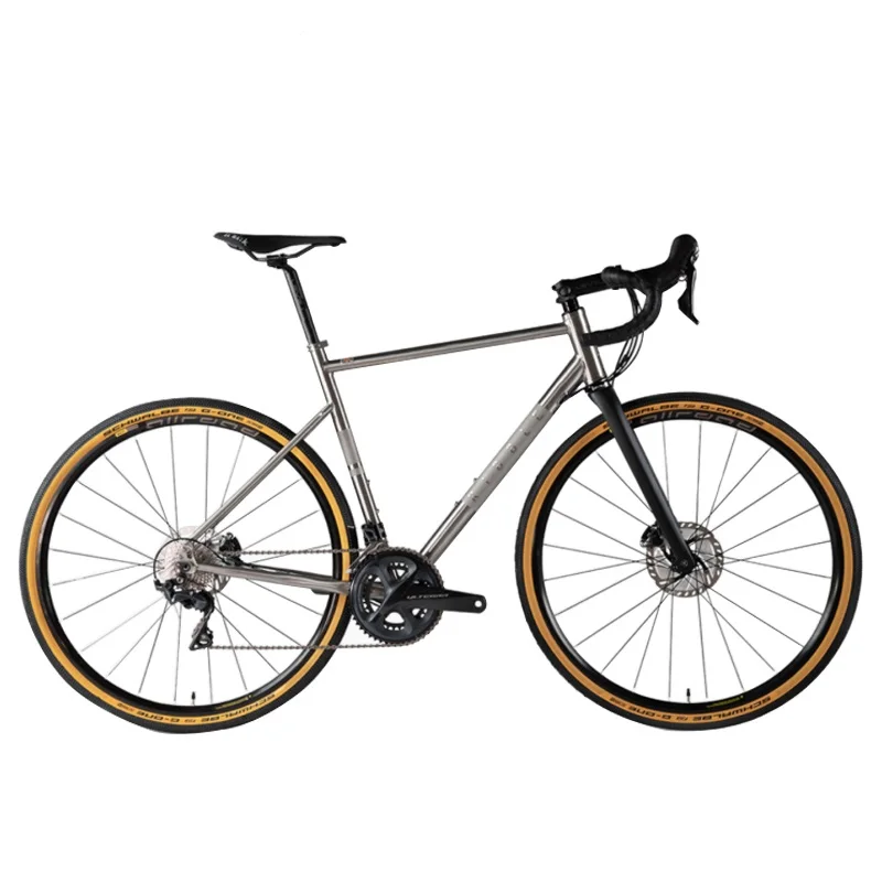 Titanium Alloy Gravel Bike Frame Disc Bicycle Support Customization