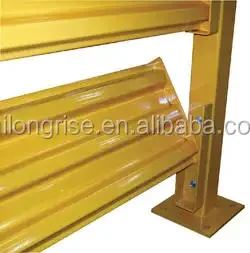 Forklift Protection Rails Structural Guard Rails Warehouse Guardrail Metal Traffic Safety Barriers