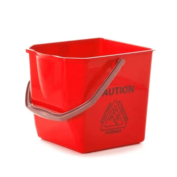 O-Cleaning 18L Outdoor Thick Plastic Utility Bucket With Measurement for Car Wash/Camping/Fishing,Portable Square WaterContainer