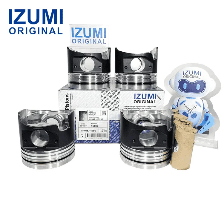 IZUMI ORIGINAL 4M50 ME227615 Piston Kit for Mitsubishi Engine Replacement Spare Parts