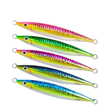 Glow-in-the-Dark 3D-Printed UV Artificial Hard Bait 120g-200g Slow-Rolling Metal Jig Lures for Spanish Mackerel Tuna Bass – Metal Jig – view 2
