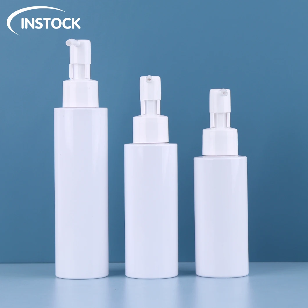Cosmetics Emulsion Packaging 100ml 120ml 150ml White Transparent Toner Bottle Lotion Packaging Plastic PET Bottle