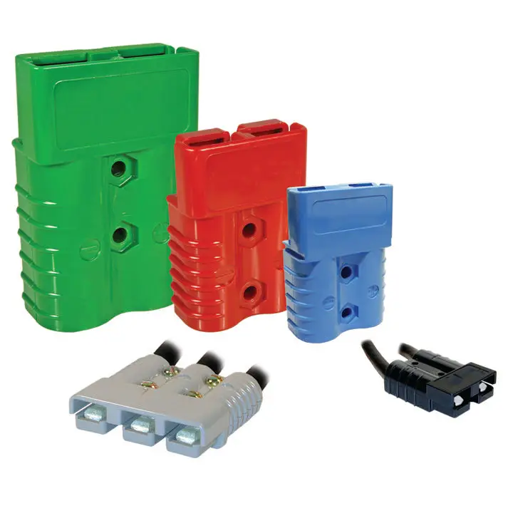 GEN Battery Connector 14-6AWG 50A/120A/175A/350A 600V High Current Andersons Gray Battery Charging Connector Plug