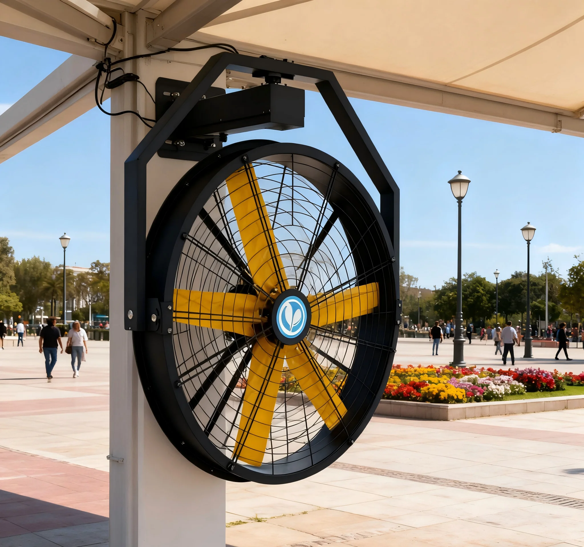 Wall Fan, PMSM, Aluminum - detail 6