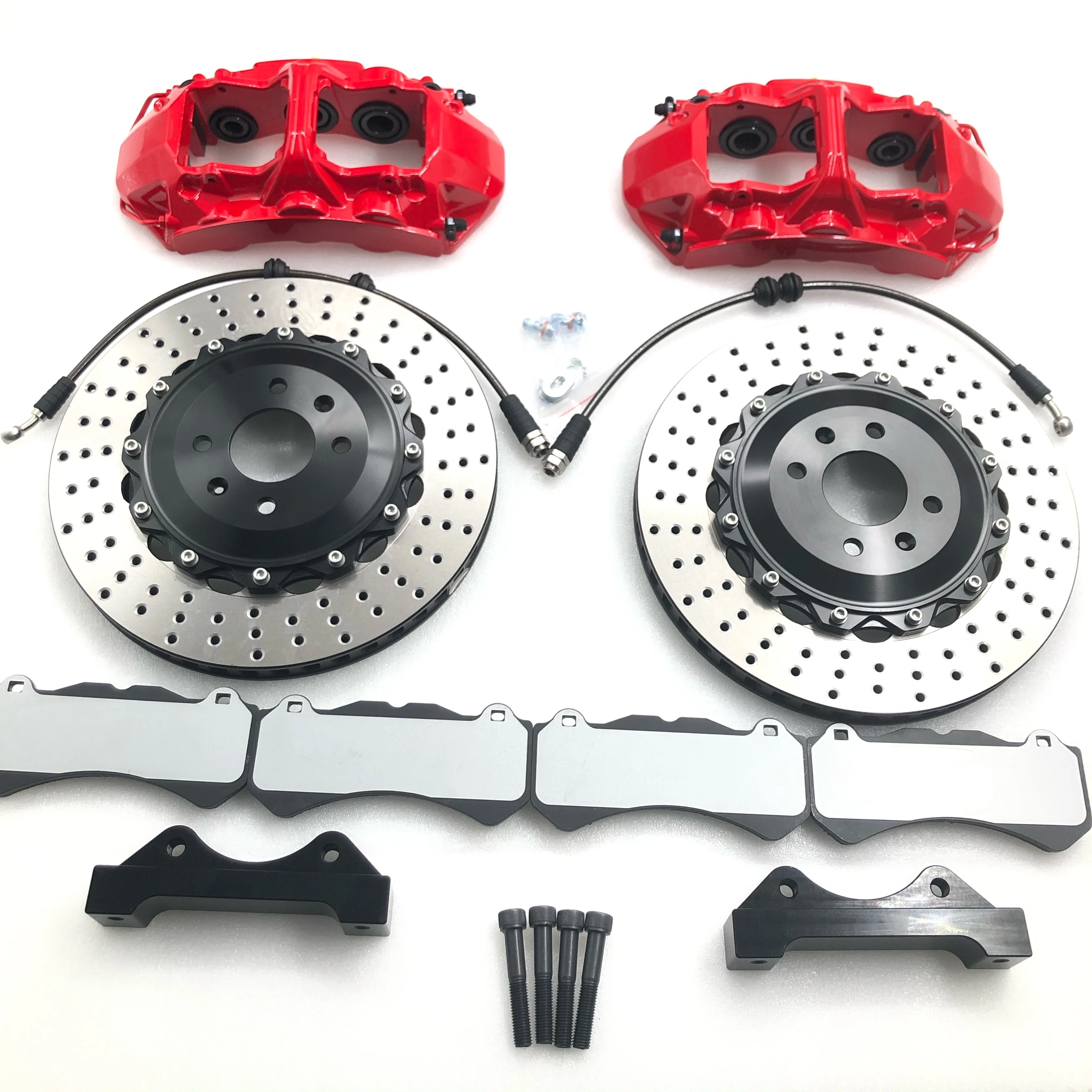High Quality Customizable 6 Pot Calipers Brake Used Condition for Front Wheels for Toyota Land Cruiser Audi bmw Lexus Is350