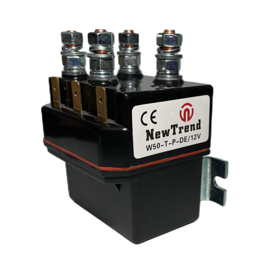 Albright Equivalent DC66P Continuous DC Tarp System or Winch Solenoid Motor Reversing DC Contactor Intermittent 250A 12V 24V 2 T