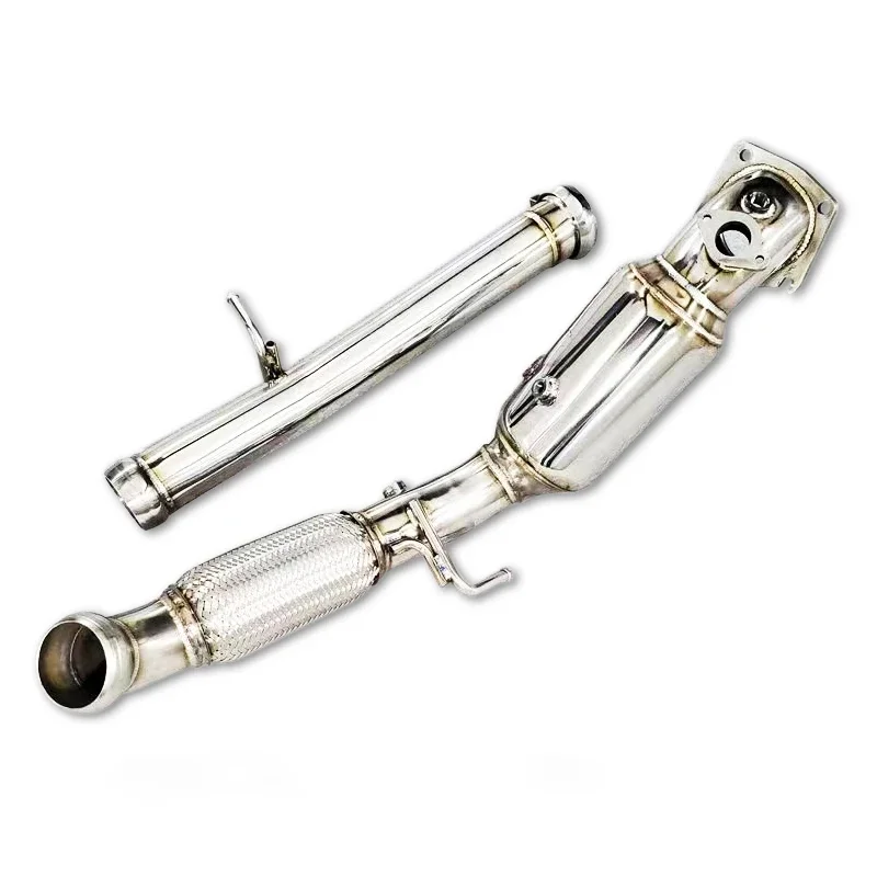 Exhaust Downpipe For Jeep Wrangler Rubicon JL 2.0T 2018-2020 High Flow Downpipe