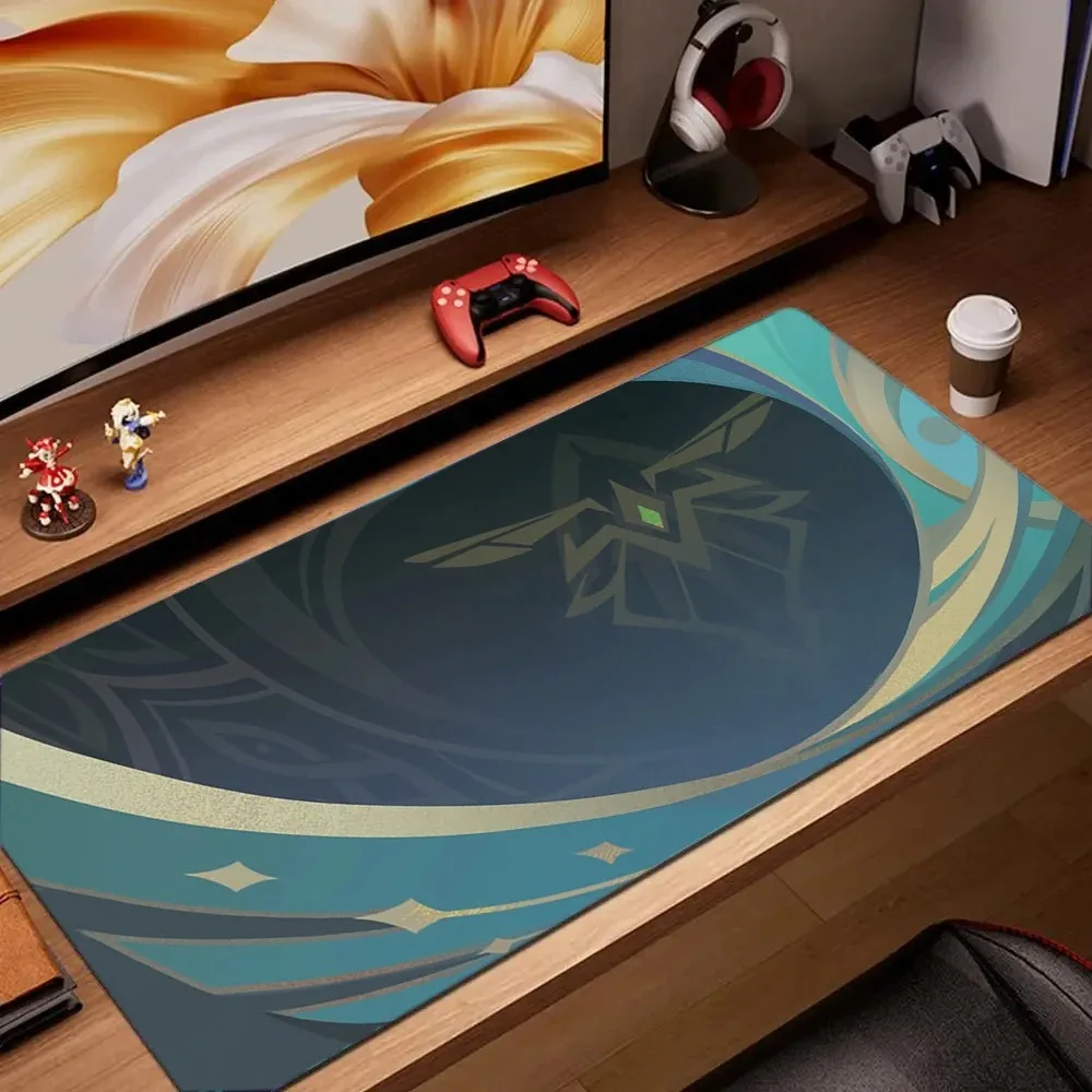 Genshin Impact Character Pattern Stylish Cool PC Gaming Mouse Pads Gamer Mats Teclado Pa aperçu 86