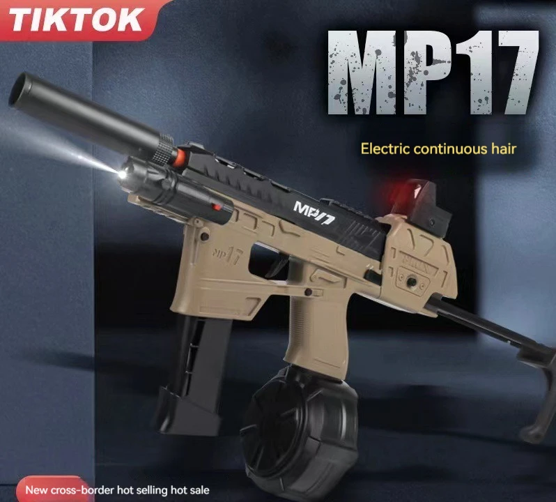 2024 TIKTOK MP17 Electric Gel Blaster Soft Gun - Safe Water Bullet