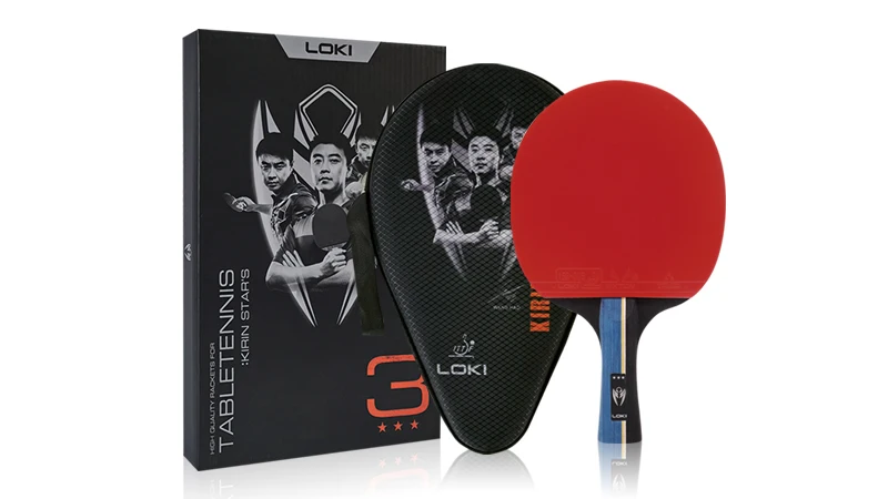 2022 Loki Ping Pong K3 Star Bat Table Tennis Racket With Racket Case ...