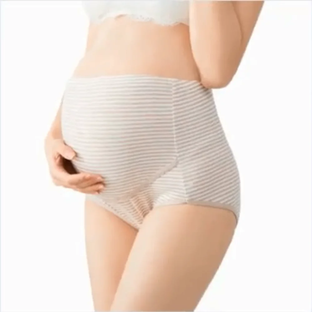 White High waist Maternity underwear 