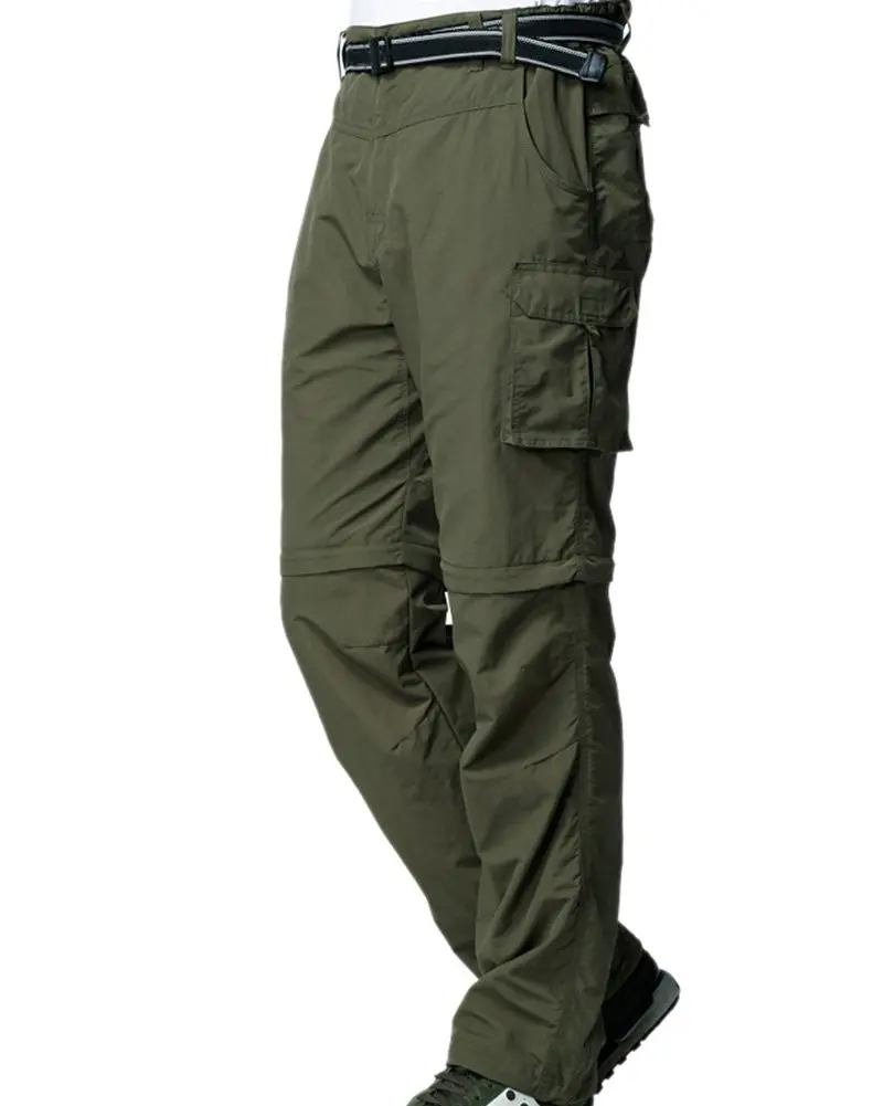 Lightweight fashion convertible pants mens