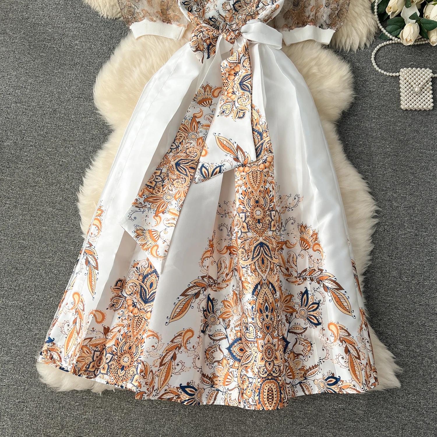 【新品未使用品】Montecristo French Sleeve Dress Montecristo French Sleeve Dress