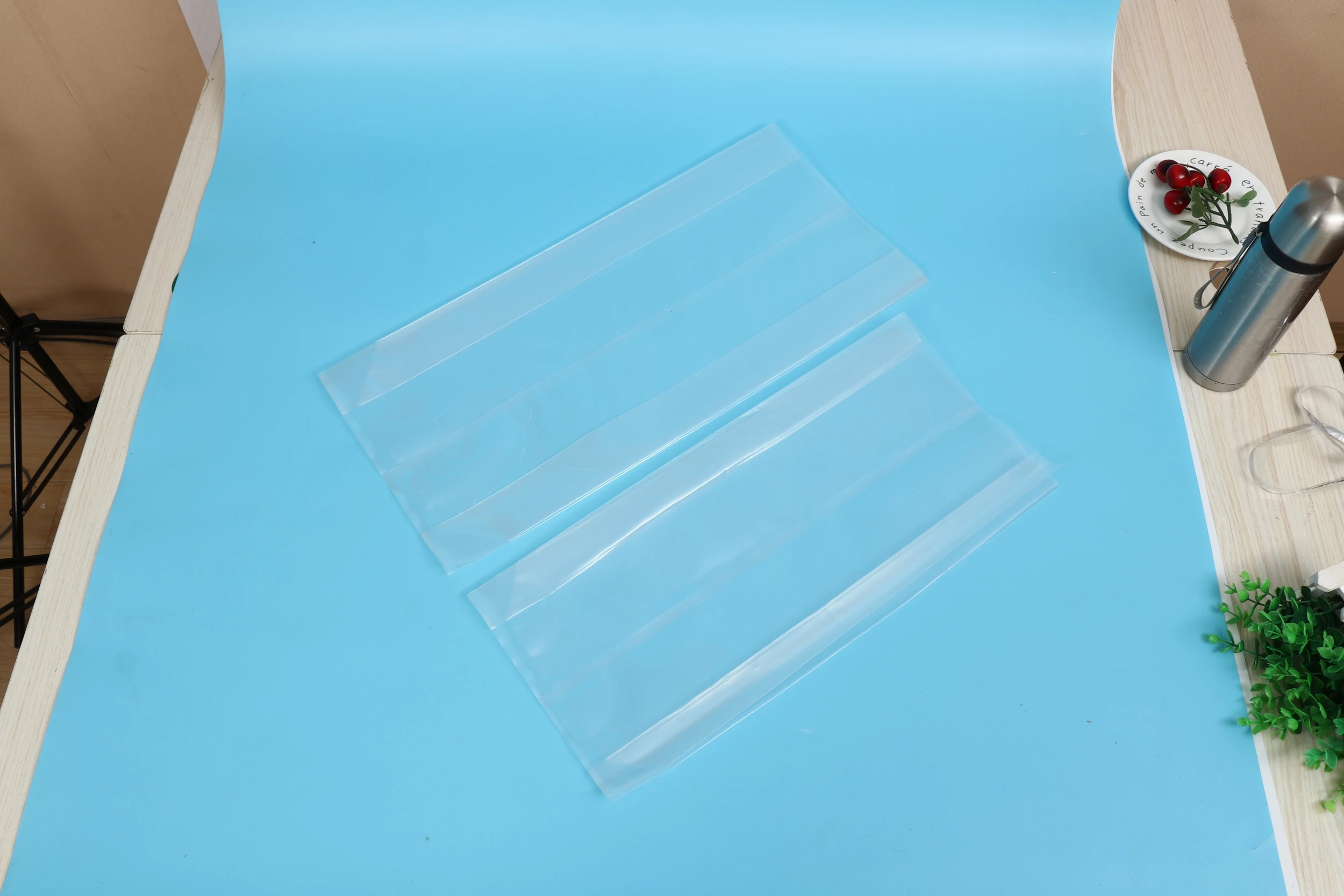 Composite Flat Open Clear Transparent Plastic Bags Packaging Bags Package Bag No Close