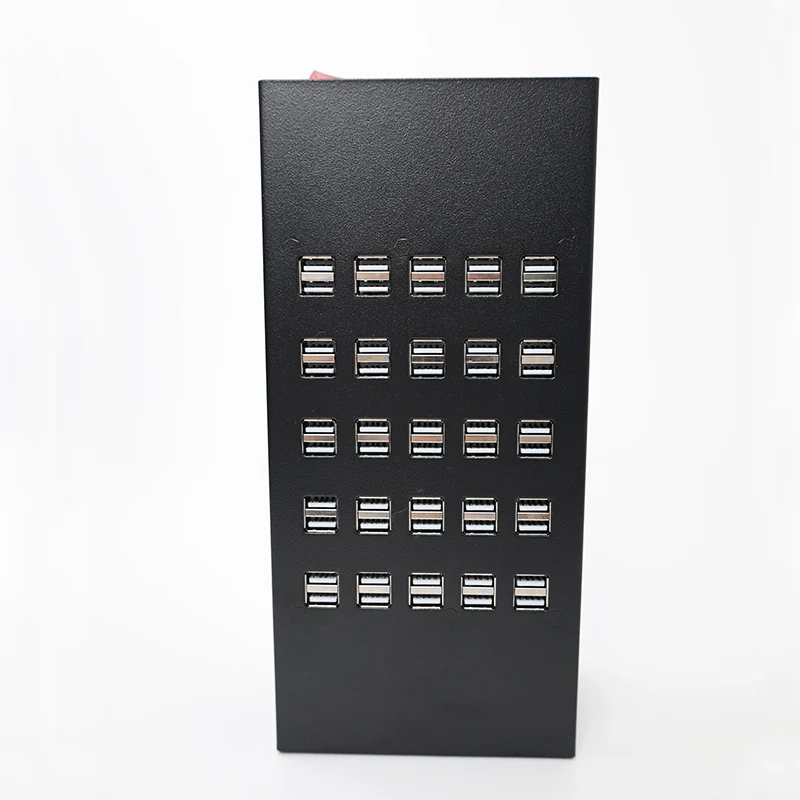 Support OEM/ODM Multi Charger Phone Testing Adapter 50 Dual Port USB Charging Station