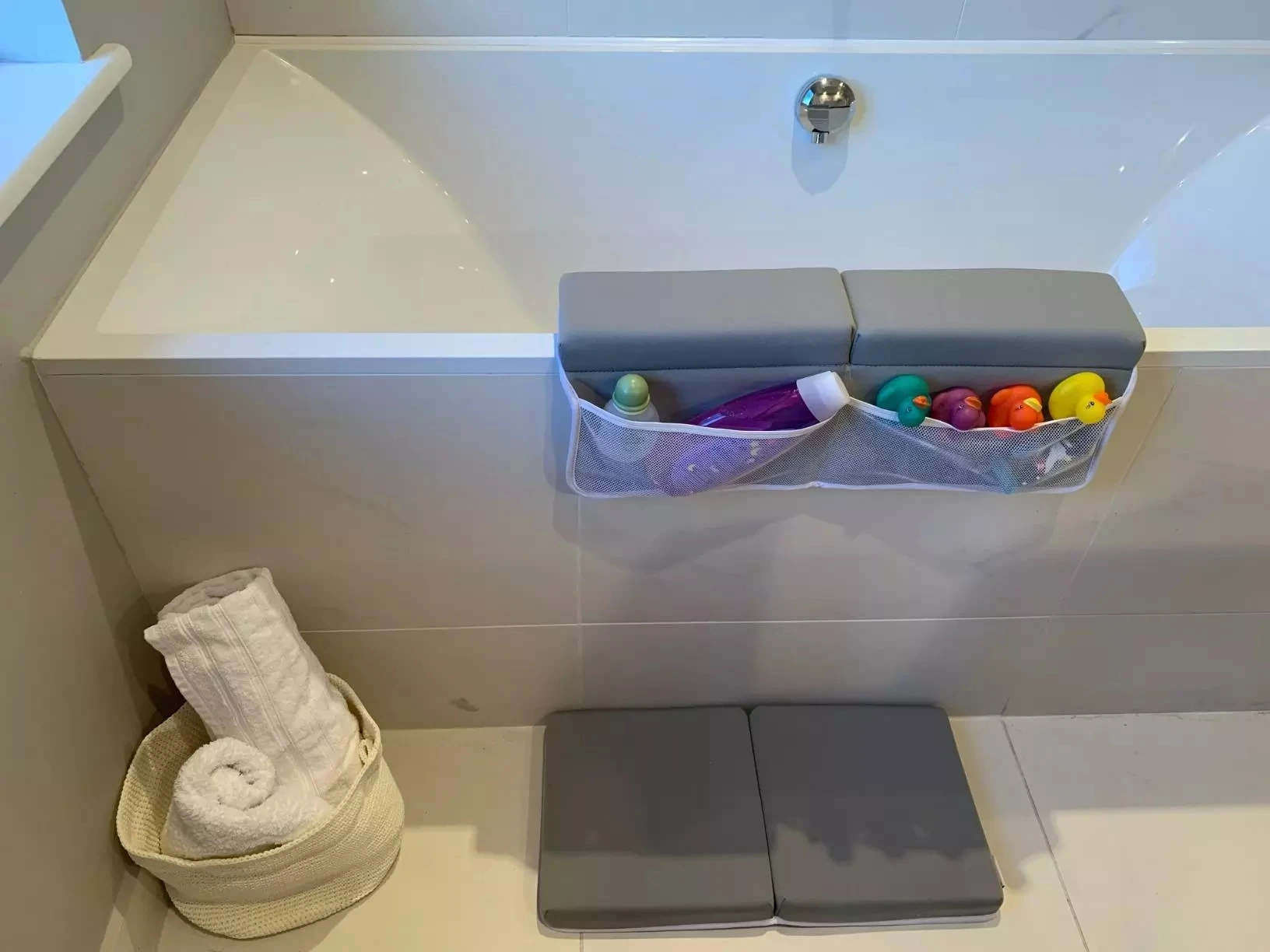 Baby Bath Kneeler 100 Machine Washable Guaranteed And Elbow Rest Set