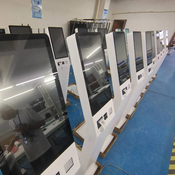21.5 Inch Touch Screen Digital Kiosque Kiosk Self Service Ordering Bank Mall Android Kiosk