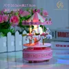 Trojan rosa con luce