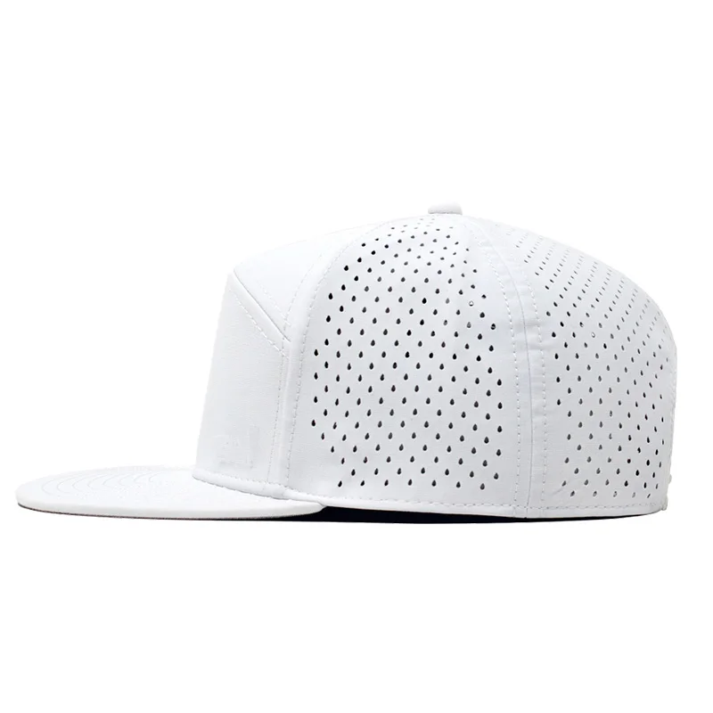 Hs15 Blank Logo Baseball 6 Panel Nonwaterproof Veracap Snapback Laser