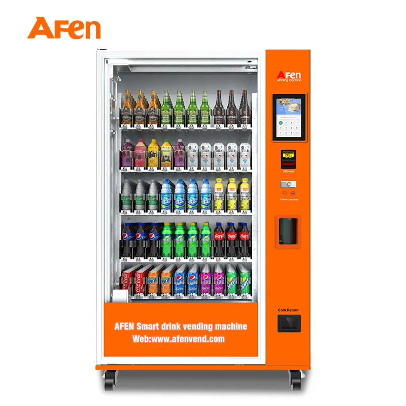AFEN Wending Machine New Arrival Vending Machines Glass Bottle Drink Vending Machine for Sale