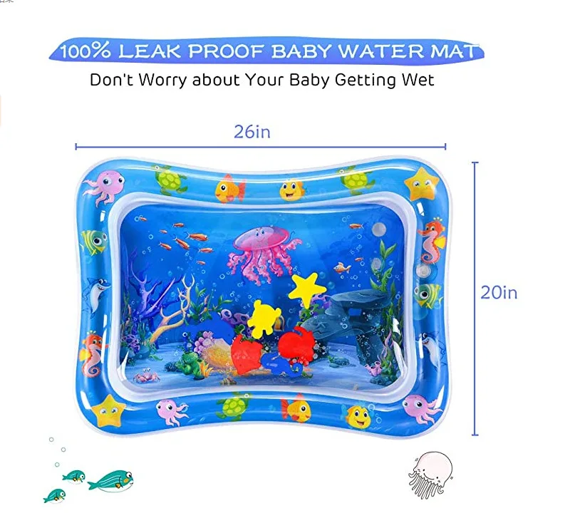 Premium Baby Water Play Mat, Baby Toys, Toddlers Baby Toys for 3 to 24 Months, Strengthen Your Baby's Muscles manufacture