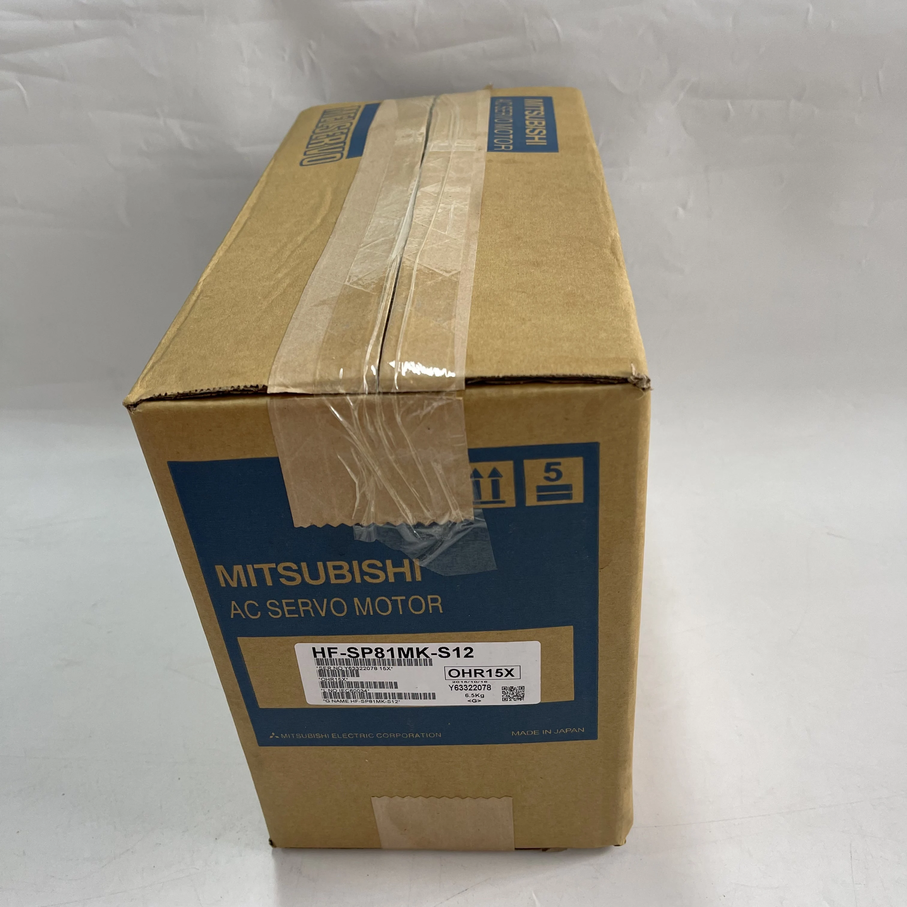 Mitsubishi AC Servo Motor HF-SP81MK-S12 Mitsubishi AC Servo Motor HF-SP81MK-S12