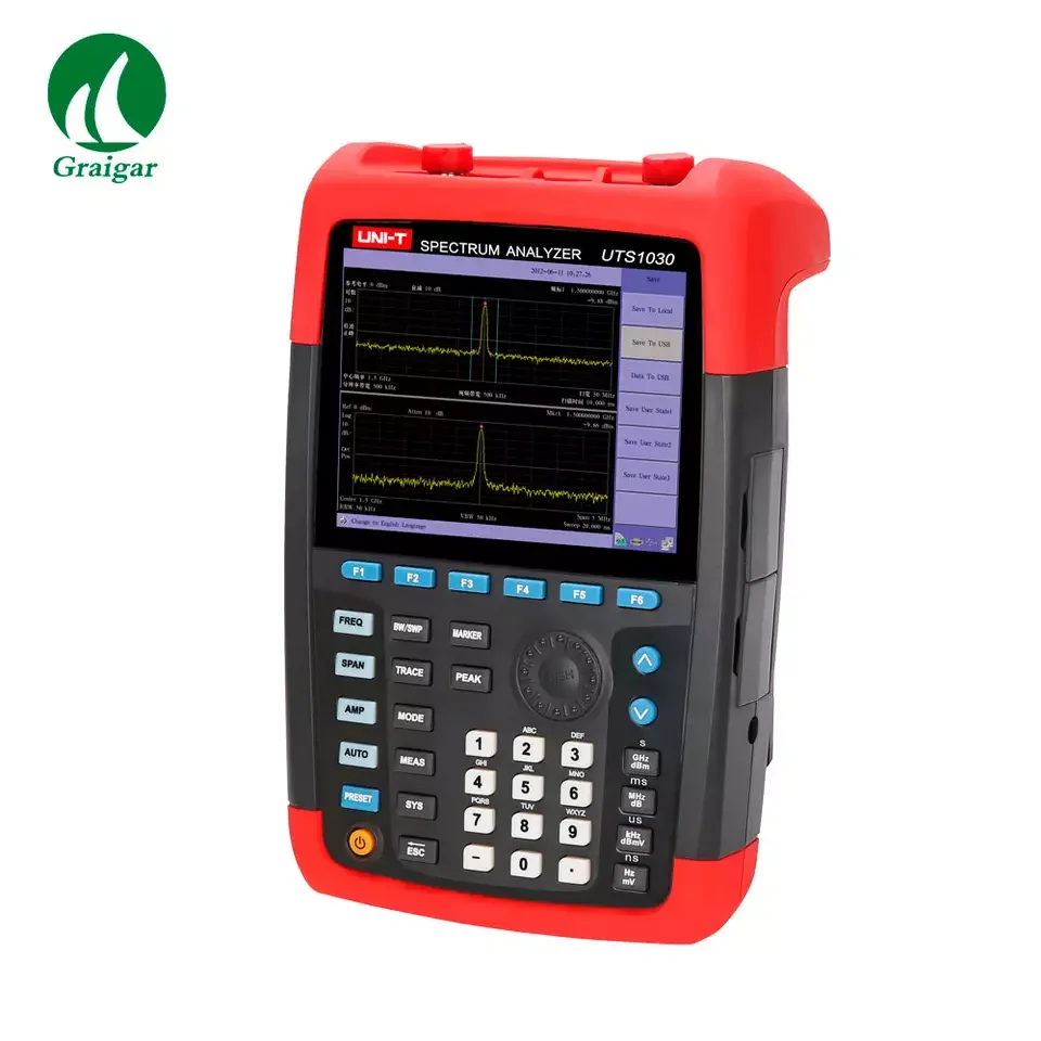 Unit Uts1030 Handheld Spectrum Analyzers Optical Rf Spectrum Analyzer Range 9khz3.6ghz Buy
