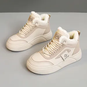 SH909 Hot Sale Women's Fashionable Lightweight Sneakers Comfortable Anti-Slip Walking Shoes for Winter