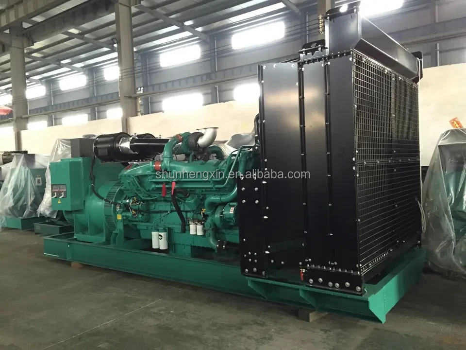 SHX Generator 1 Mw 1mw Power Plant 1 Megawatt Genset for Industrial Area