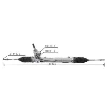 LHD Hydraulic Power Steering Rack for Peugoet 308 2007-2013 2009- 4001.L3