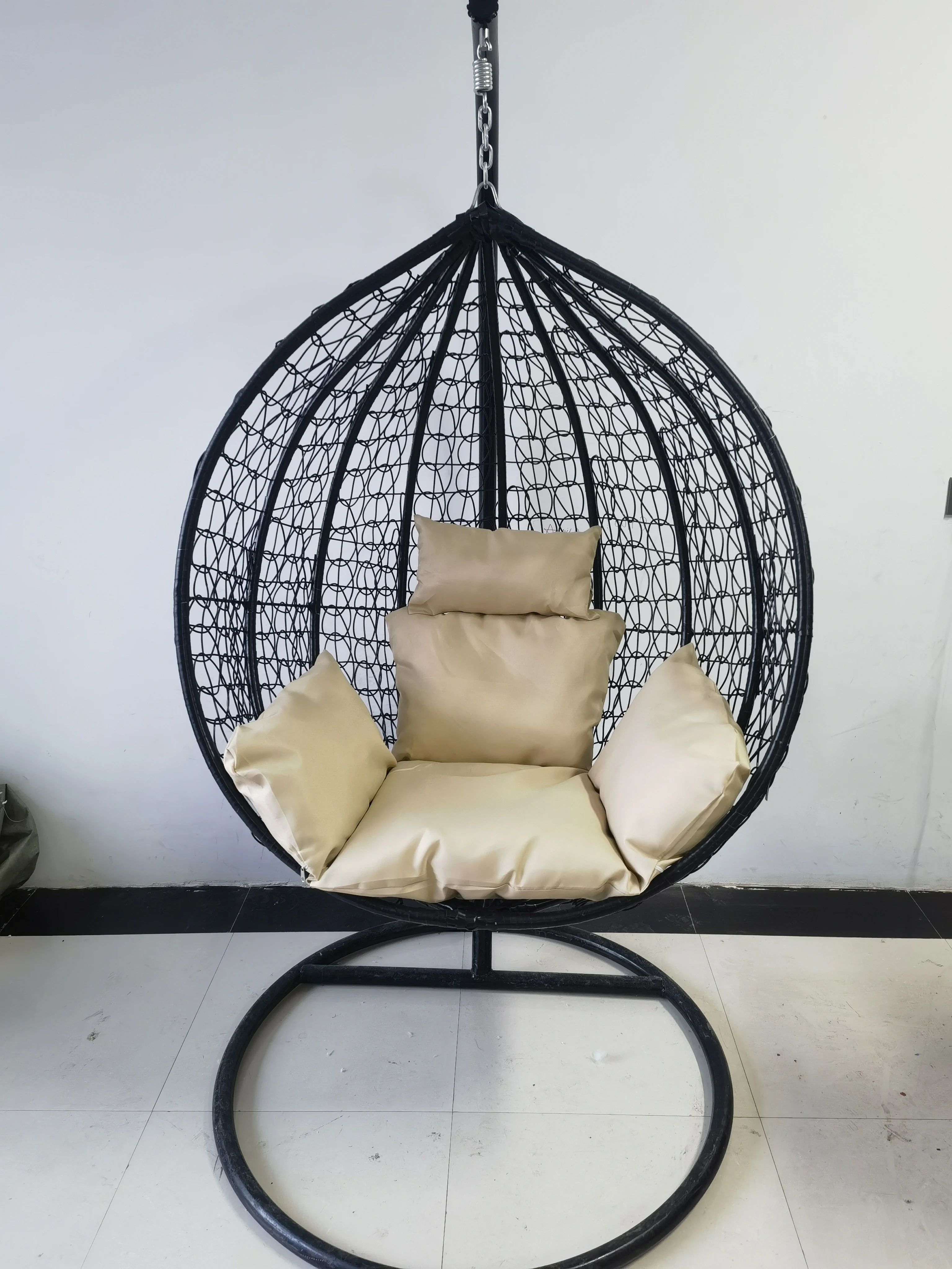 PRMTYUP Egg Chair Cushion, Thick Hanging Egg Chair Cushions