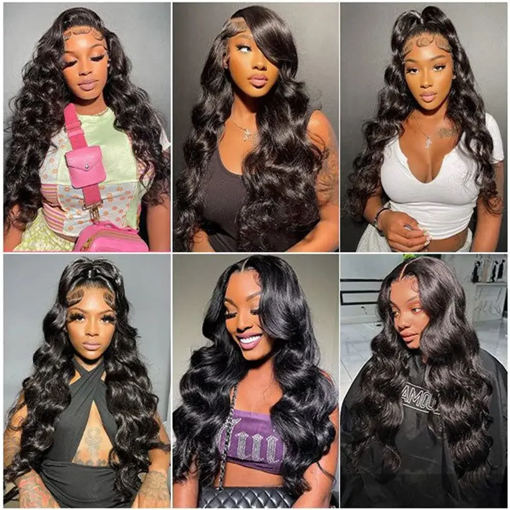 Indische Remy-Body-Wave, 71,1 cm, 76,2 cm, 78,3 cm, unbehandelt, 100 % menschliches Haar, wassergewellte Extensions, 1 3 4 Bündel, Deal für Frauen_voghion.com