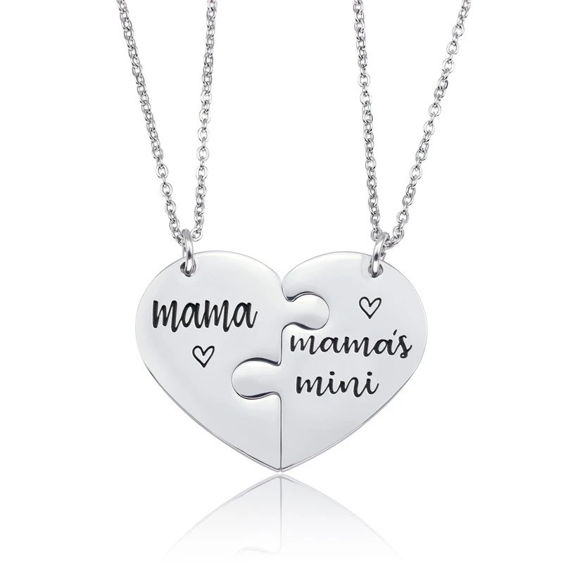 Two-piece Family Love Puzzle Couple Mom 