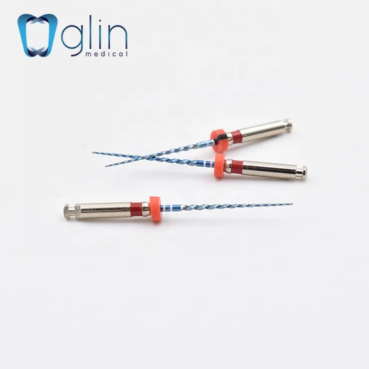 
Glin G3 вращающиеся напильники NITI, пилки для термоактивации, стоматологическая обработка 04 конус 21 мм 