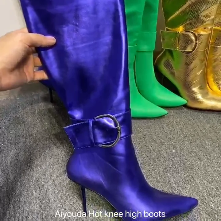 Thin Heel Shoes Boot,Knee High Heel Boots