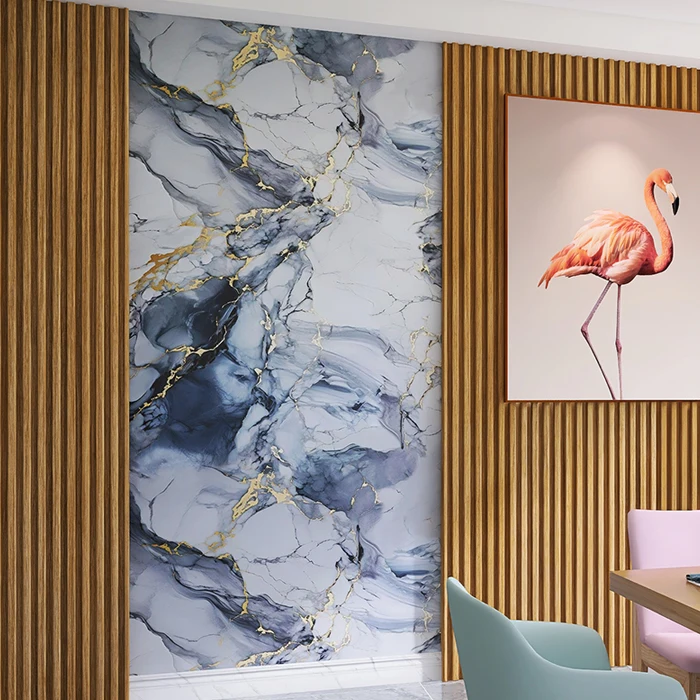 Walling Cladded Effect Panels Indoor Protective Wall UV Marble Wall Panels With Best Quality Interior Marble Boards Pvc Sheet