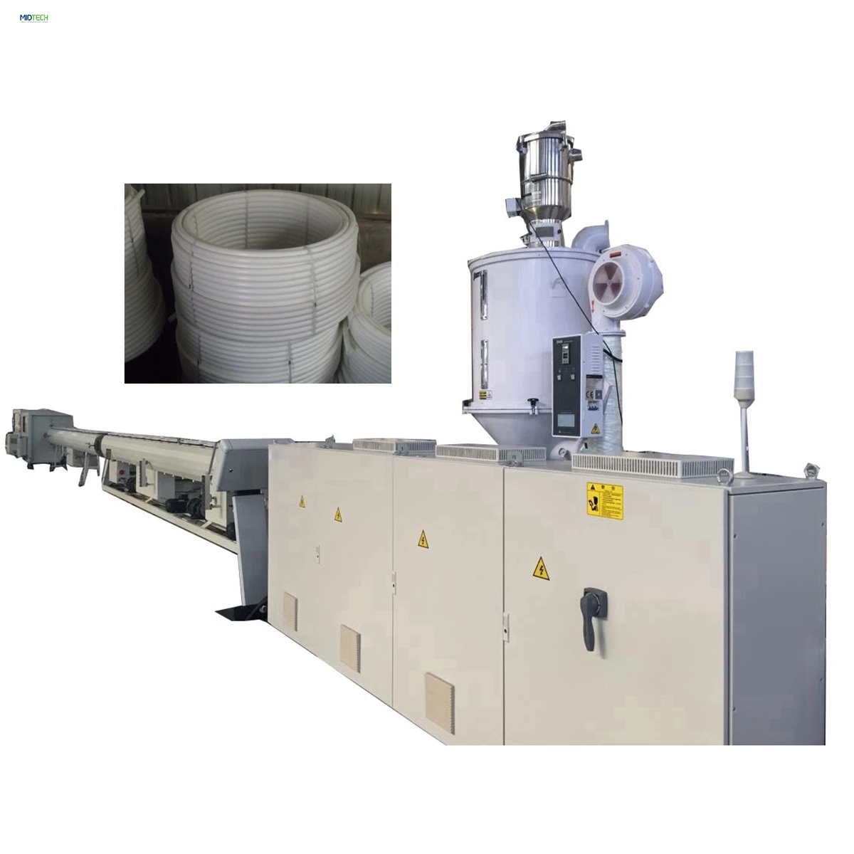 Plastic Soft PVC Water Supply Irrigation Pipe/Tube Extrusion Machine