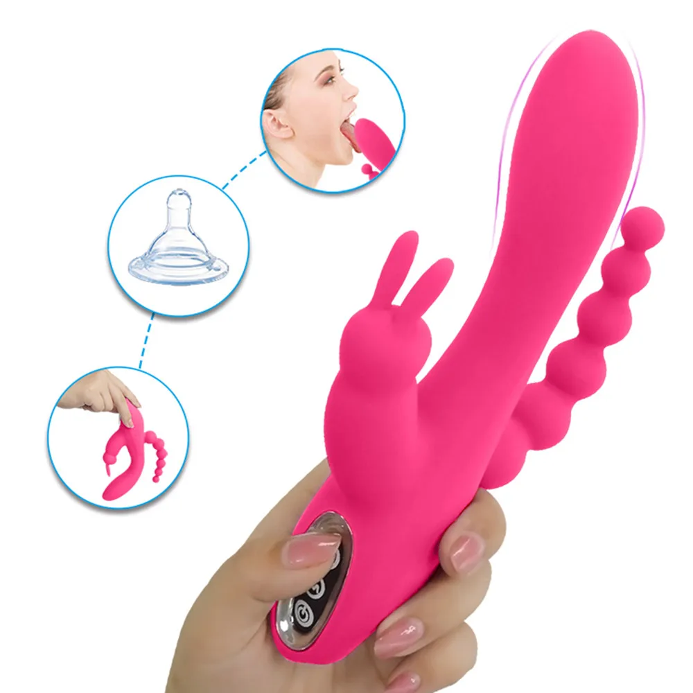 Dildo Rabbit Vibrator Waterproof USB Magnetic Rechargeable Anal Clit  Vibrator Sex Toys for Women| Alibaba.com