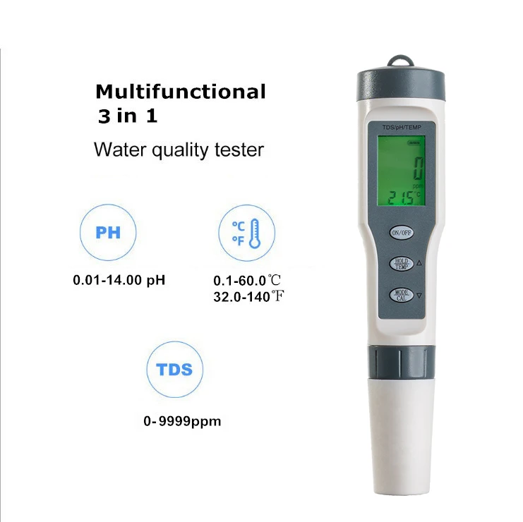 Ez9901 Jinan Runjie Electronic Co Ltd Water Tester Pens Ph Test Meter Ph Probe For Ph Meter 3 In One - Buy Multi Tds Tester Ph Meter Multimeter Hydroponics Tester,Ph