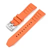 Boucle orange + argent